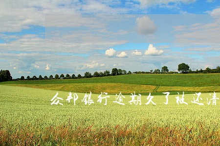 众邦银行逾期久了被还清了 众邦银行逾期久了被还清了
