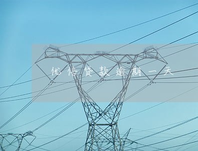 优信贷款逾期一天 优信贷款逾期一天
