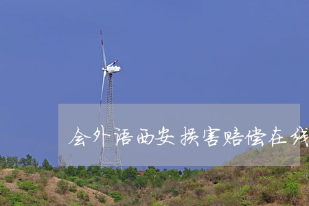 会外语西安损害赔偿在线律师 会外语西安损害赔偿在线律师