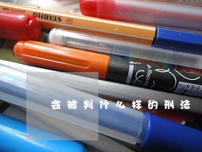 会被判什么样的刑法
