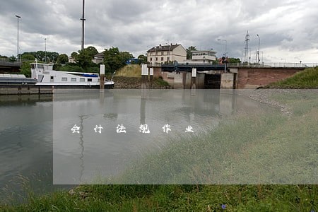 会计法规作业