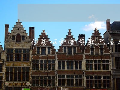 住房公积金贷款只还本金吗 住房公积金贷款只还本金吗