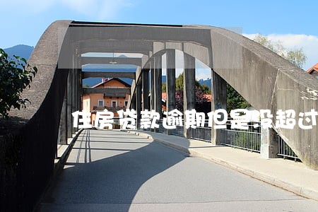 住房贷款逾期但是没超过90天 住房贷款逾期但是没超过90天