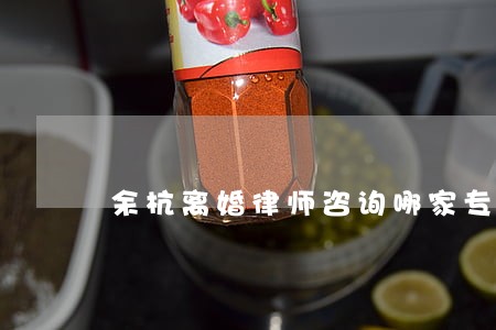 余杭离婚律师咨询哪家专业