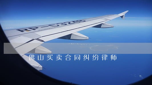 佛山买卖合同纠纷律师 佛山买卖合同纠纷律师
