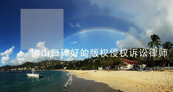佛山口碑好的版权侵权诉讼律师 佛山口碑好的版权侵权诉讼律师
