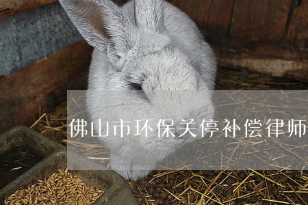 佛山市环保关停补偿律师预约电话 佛山市环保关停补偿律师预约电话