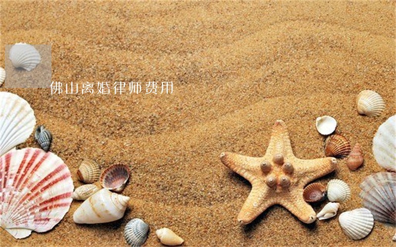 佛山离婚律师费用 佛山离婚律师费用