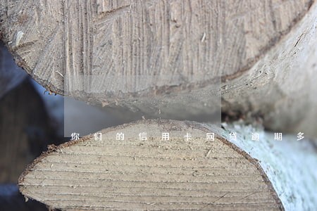 你们的信用卡网贷逾期多久了 你们的信用卡网贷逾期多久了