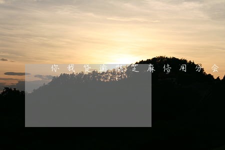 你我贷逾期芝麻信用分会减少吗 你我贷逾期芝麻信用分会减少吗