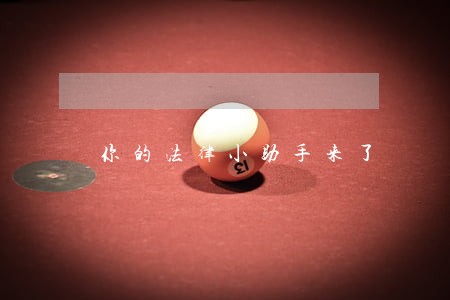 你的法律小助手来了 你的法律小助手来了