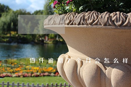 佰仟逾期7个月会怎么样 佰仟逾期7个月会怎么样
