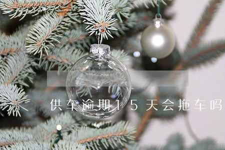 供车逾期15天会拖车吗 供车逾期15天会拖车吗
