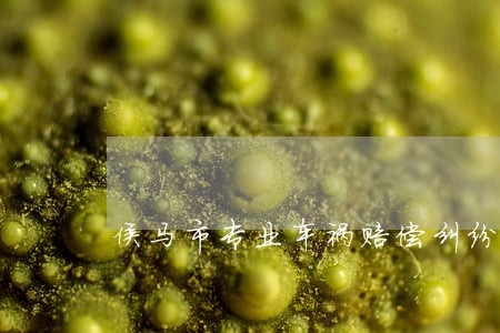 侯马市专业车祸赔偿纠纷律师 侯马市专业车祸赔偿纠纷律师