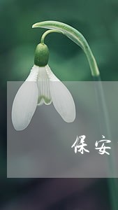 保安衣服上有特勤违法吗 保安衣服上有特勤违法吗