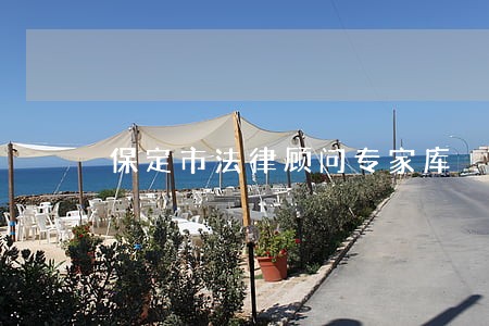 保定市法律顾问专家库 保定市法律顾问专家库