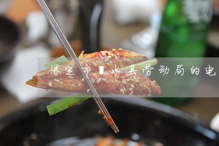 保定市涞水县劳动局的电话 保定市涞水县劳动局的电话
