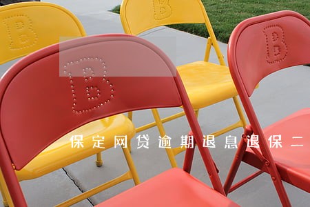 保定网贷逾期退息退保二次分期 保定网贷逾期退息退保二次分期