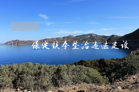 保定铁拳整治违法建设