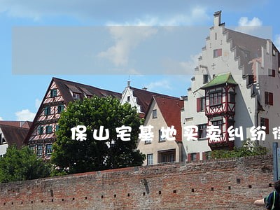 保山宅基地买卖纠纷律师 保山宅基地买卖纠纷律师