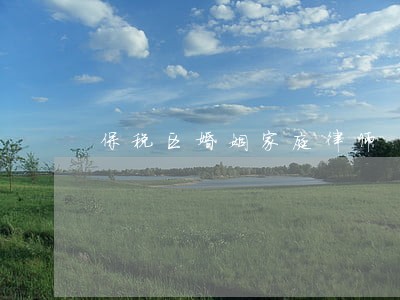 保税区婚姻家庭律师 保税区婚姻家庭律师