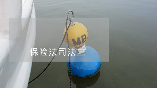 保险法司法三
