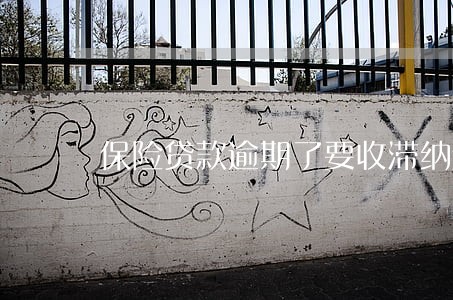 保险贷款逾期了要收滞纳金吗