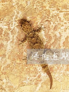 保险逾期2年能不能退 保险逾期2年能不能退