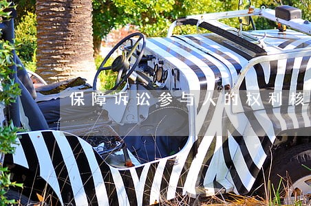 保障诉讼参与人的权利核心在于