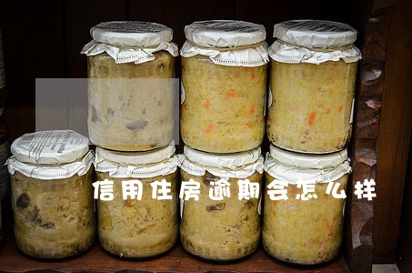 信用住房逾期会怎么样 信用住房逾期会怎么样