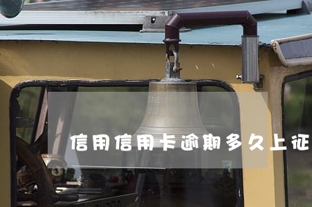 信用信用卡逾期多久上征信 信用信用卡逾期多久上征信