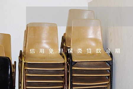 信用免担保类贷款逾期 信用免担保类贷款逾期