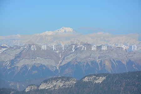 信用卡17万逾期一个月 信用卡17万逾期一个月