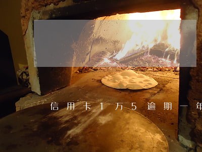 信用卡1万5逾期一年半 信用卡1万5逾期一年半