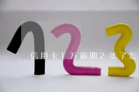 信用卡1万逾期2年了怎么办 信用卡1万逾期2年了怎么办