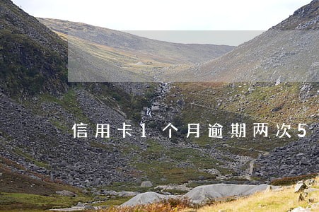 信用卡1个月逾期两次5天 信用卡1个月逾期两次5天