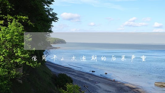 信用卡2次逾期的后果严重 信用卡2次逾期的后果严重