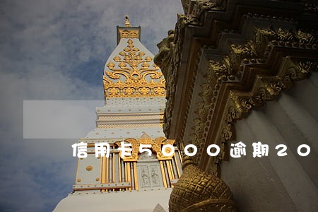 信用卡5000逾期20天 信用卡5000逾期20天