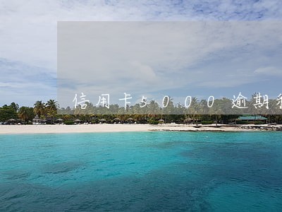 信用卡5000逾期利息多少 信用卡5000逾期利息多少