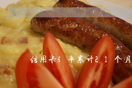 信用卡5年累计21个月逾期 信用卡5年累计21个月逾期