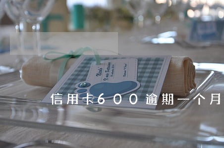 信用卡600逾期一个月多少钱 信用卡600逾期一个月多少钱