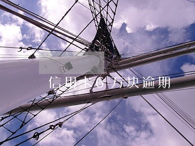 信用卡6万块逾期 信用卡6万块逾期