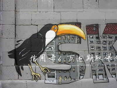 信用卡6万逾期取保候审