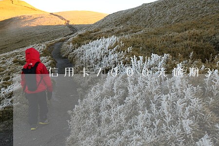 信用卡7000元逾期3年