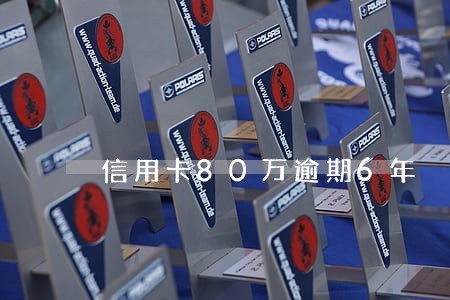 信用卡80万逾期6年