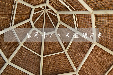 信用卡90天逾期记录 信用卡90天逾期记录