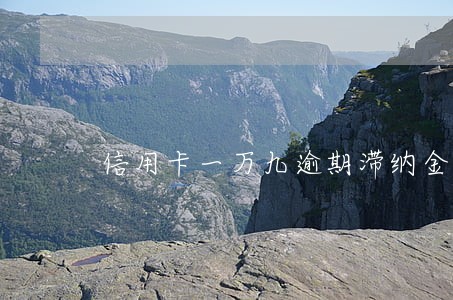 信用卡一万九逾期滞纳金是多少 信用卡一万九逾期滞纳金是多少