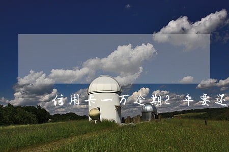 信用卡一万逾期2年要还多少 信用卡一万逾期2年要还多少