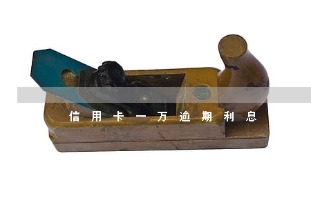 信用卡一万逾期利息