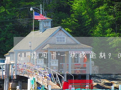信用卡一块钱逾期90天